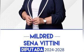 Photo of A votar por Mildred Sena candidata a diputada por  defensa a ciudadanos del Distrito Nacional.