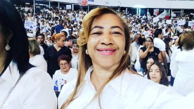 Photo of Altagracia Jiménez juramentada en la Dirección Nacional Electoral Mujeres Partido PRM.