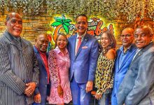 Photo of En la celebración del 5to Aniversario News Digital TV en New Jersey reconocen a Geny Payano